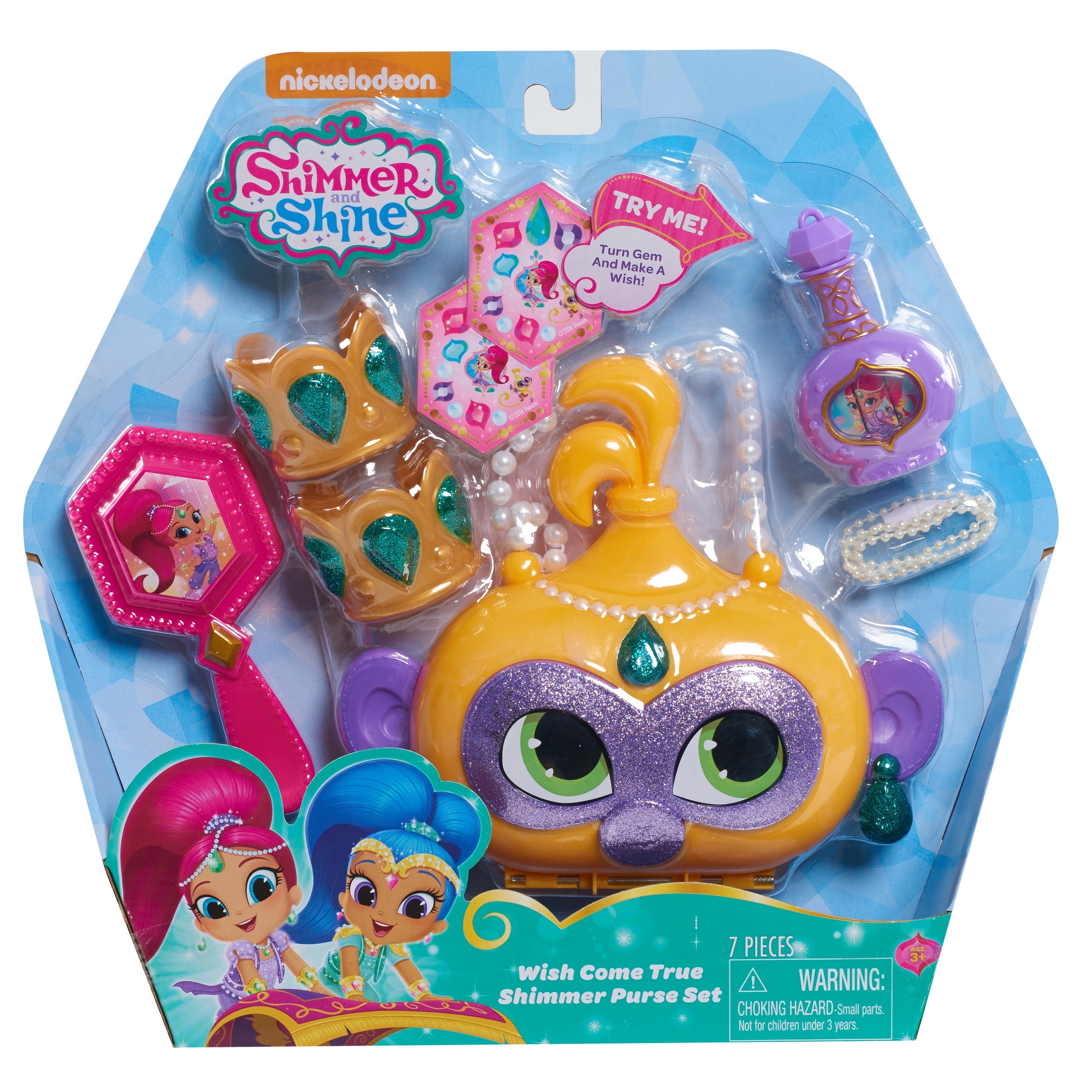 Сумочка Shimmer and Shine с аксессуарами в ассортименте купить по цене 99 ₽  в интернет-магазине Детский мир