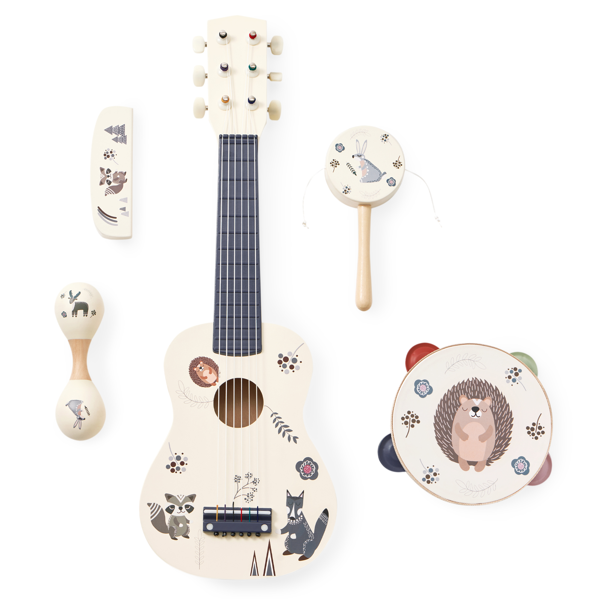 Набор музыкальных инструментов Happy Baby Forest Band детский - фото 15