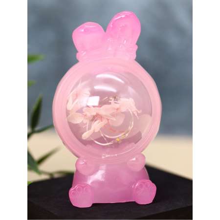 Ночник iLikeGift Flower rabbit pink