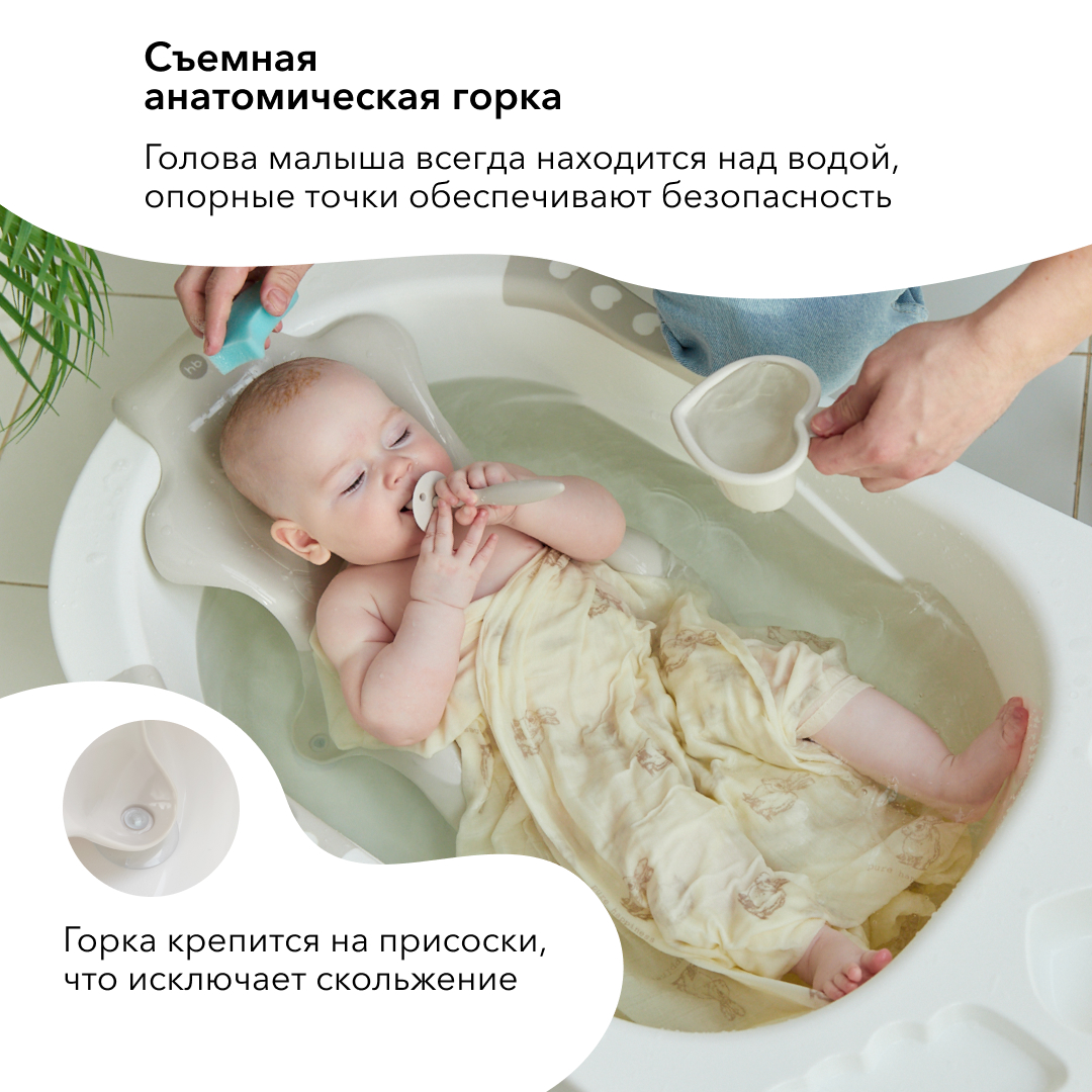 Ванна детская для купания Happy Baby Bath comfort - фото 2