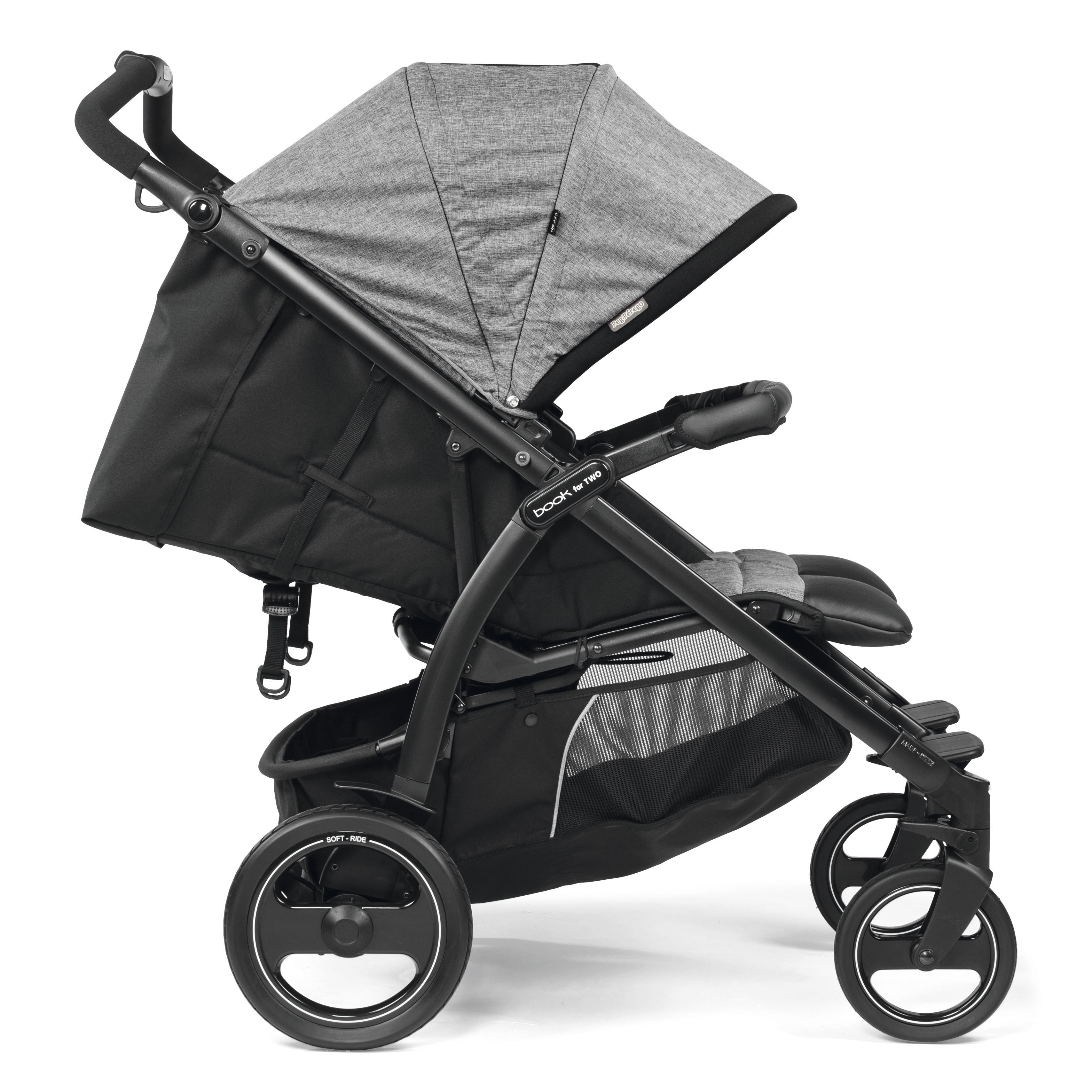 Коляска для двойни Peg-Perego Book For Two Cinder - фото 6