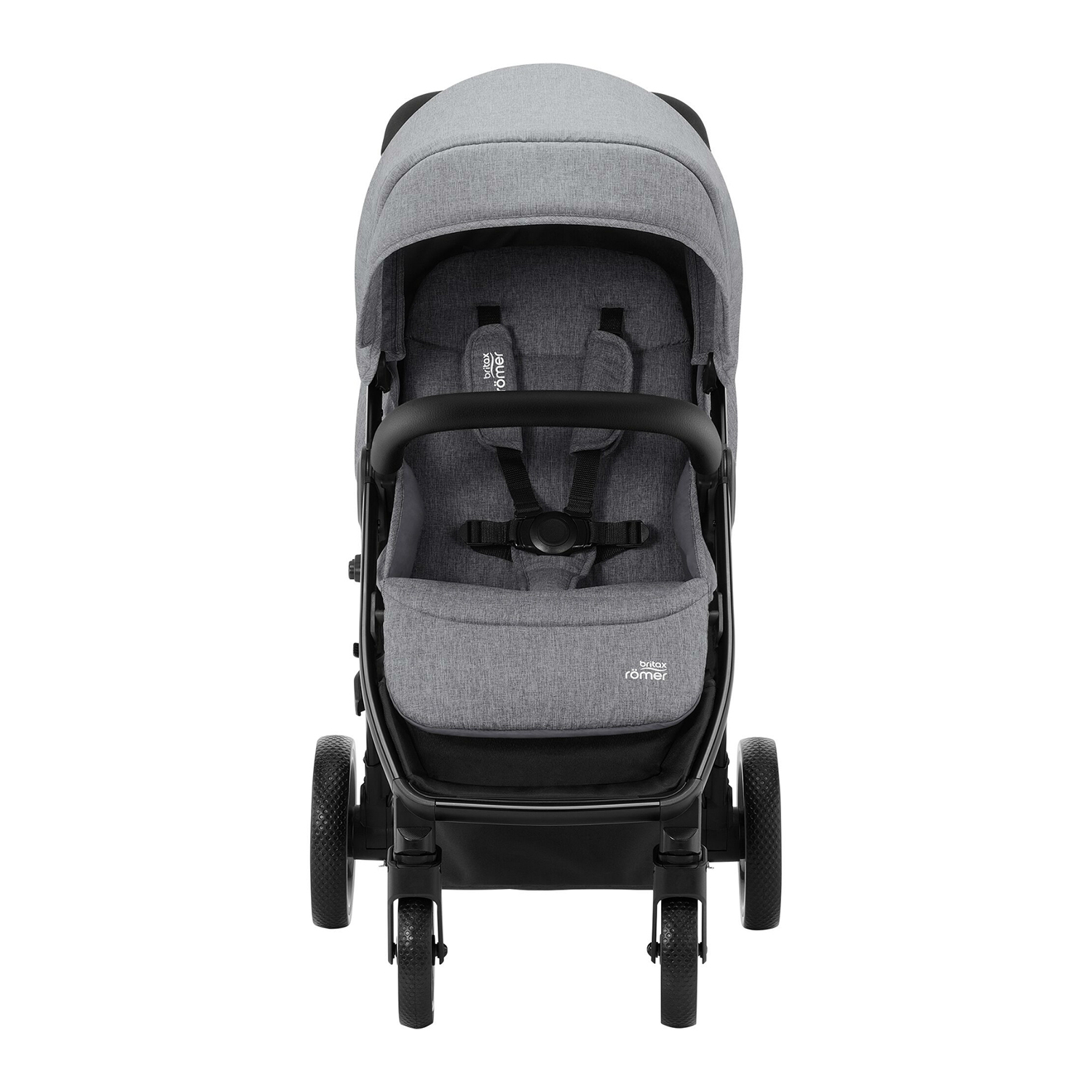 Коляска Britax Roemer B-Agile R Elephant Grey-Black - фото 3