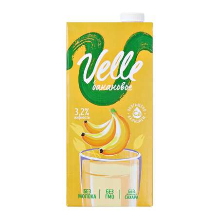 Растительное молоко Velle Банановое 1 л