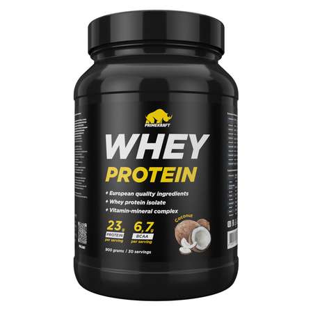 Протеин Prime Kraft Whey со вкусом кокос 900г