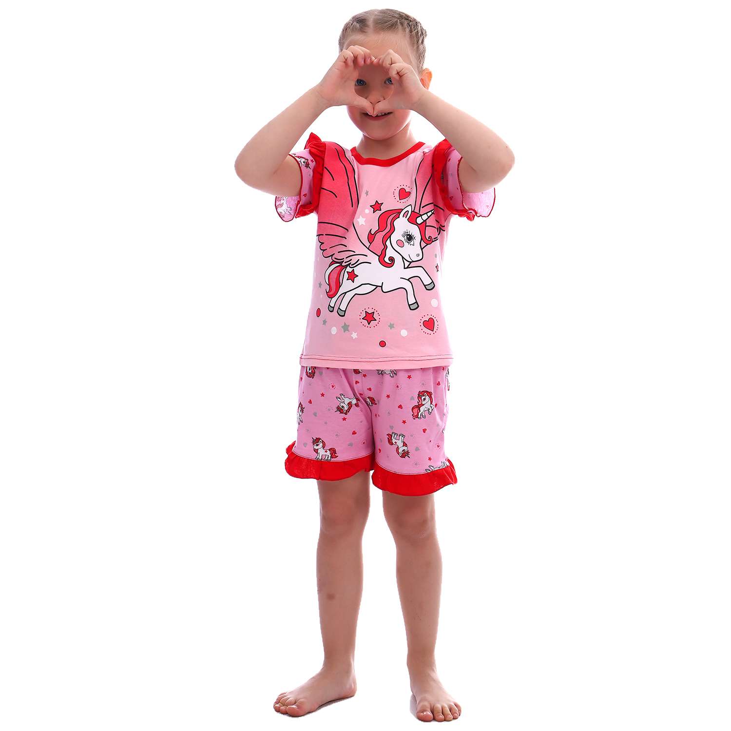 Пижама Детская Одежда 0412К/розовый3 - фото 3