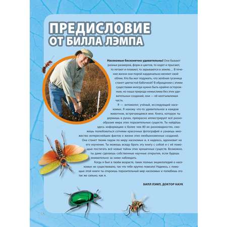 Книга ЭКСМО-ПРЕСС Большая энциклопедия насекомых