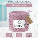 Трикотажная пряжа BISKVIT Пыльная роза