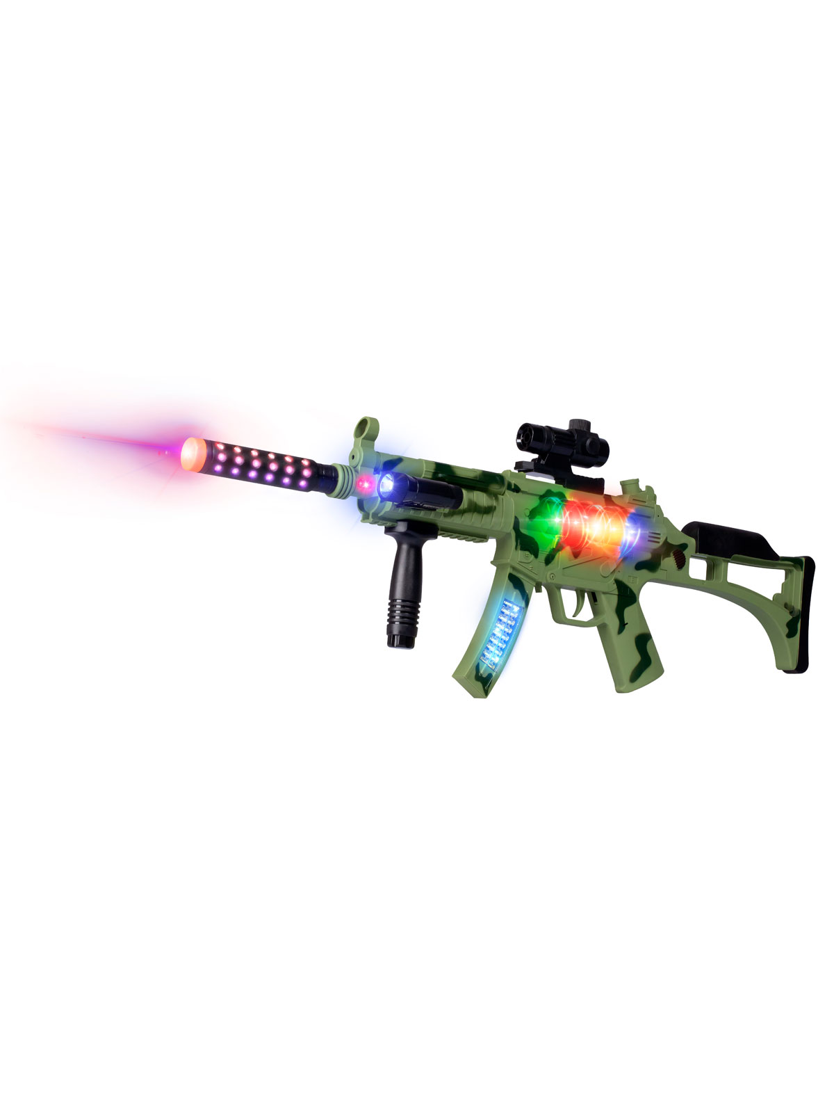 Игрушечное оружие Маленький Воин Автомат со звуком светом и вибрацией JB0211625 - фото 5