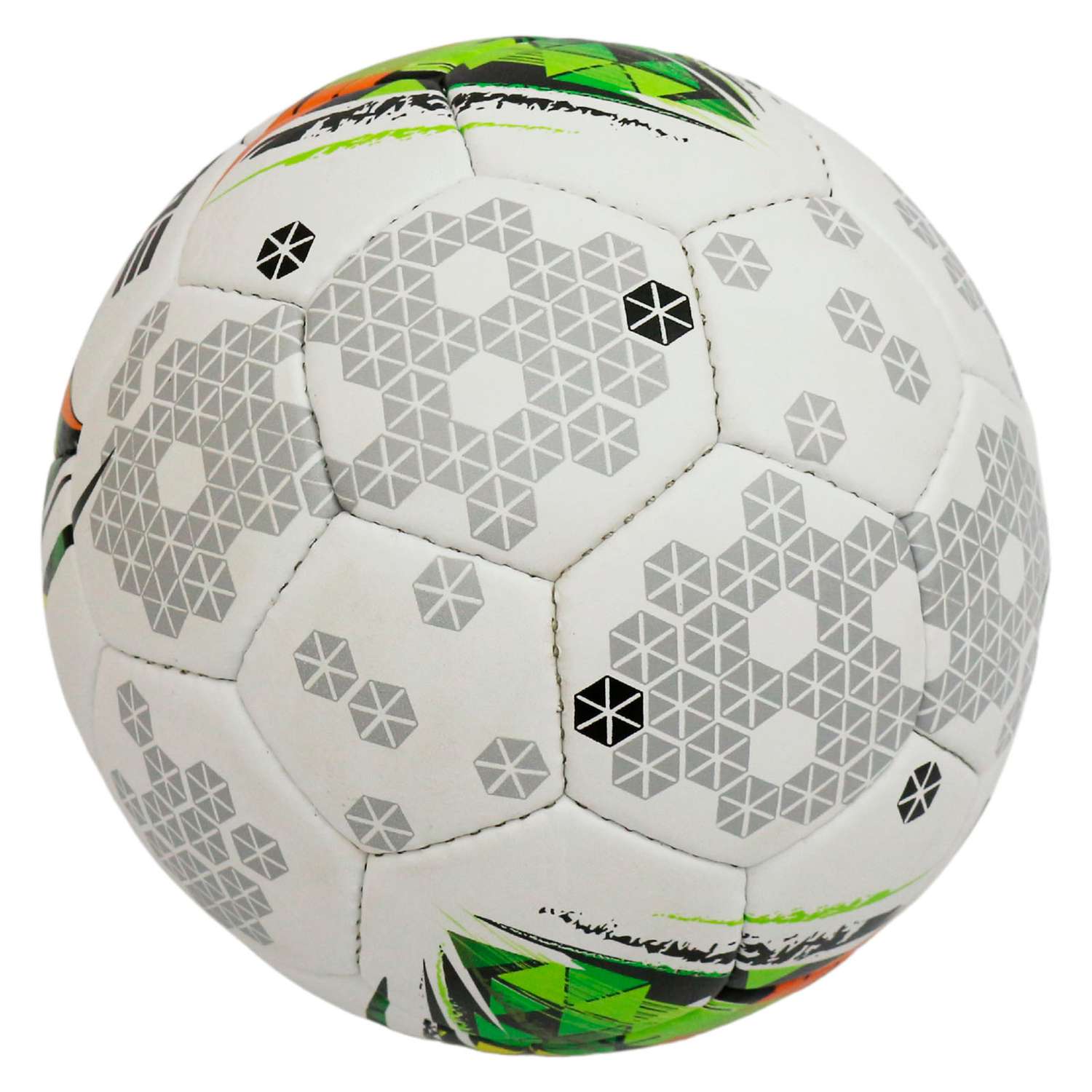 Мяч футбольный InGame FLYER бело-зеленый IFB-105 - фото 3