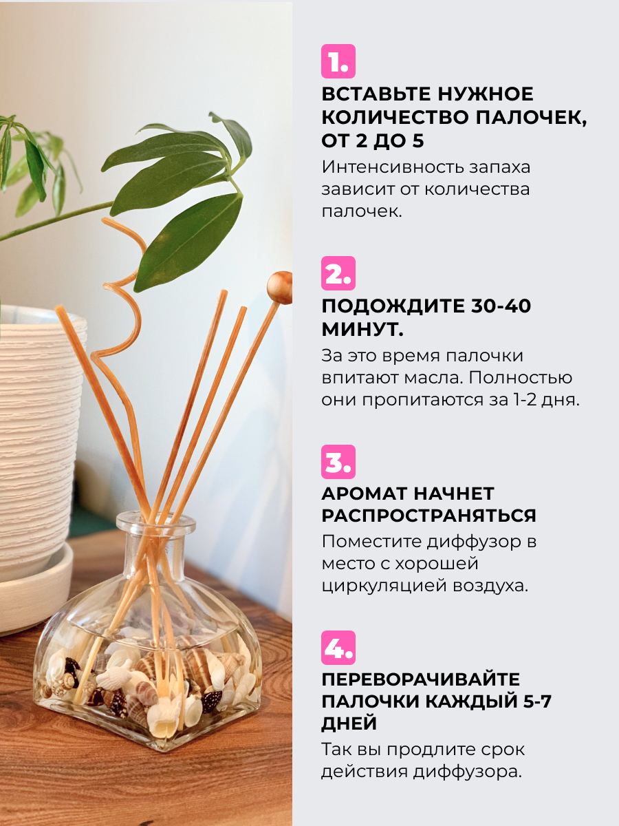 Ароматический диффузор O-REN AROMA FIRST DATE свежескошенная трава 150 мл - фото 5