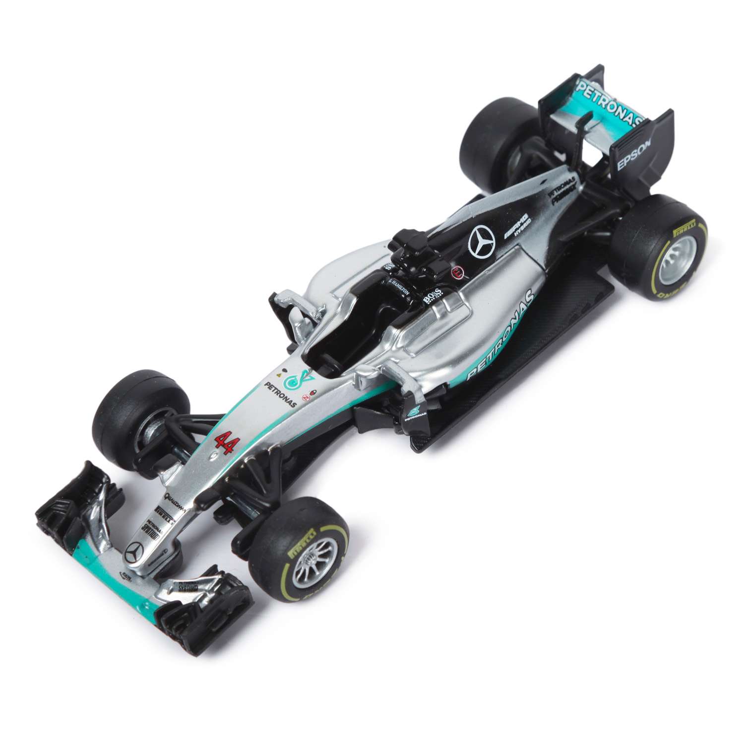 Машина BBurago 1:43 Mercedes 2016 AMG Petronas W07 18-38026 18-38026 - фото 7