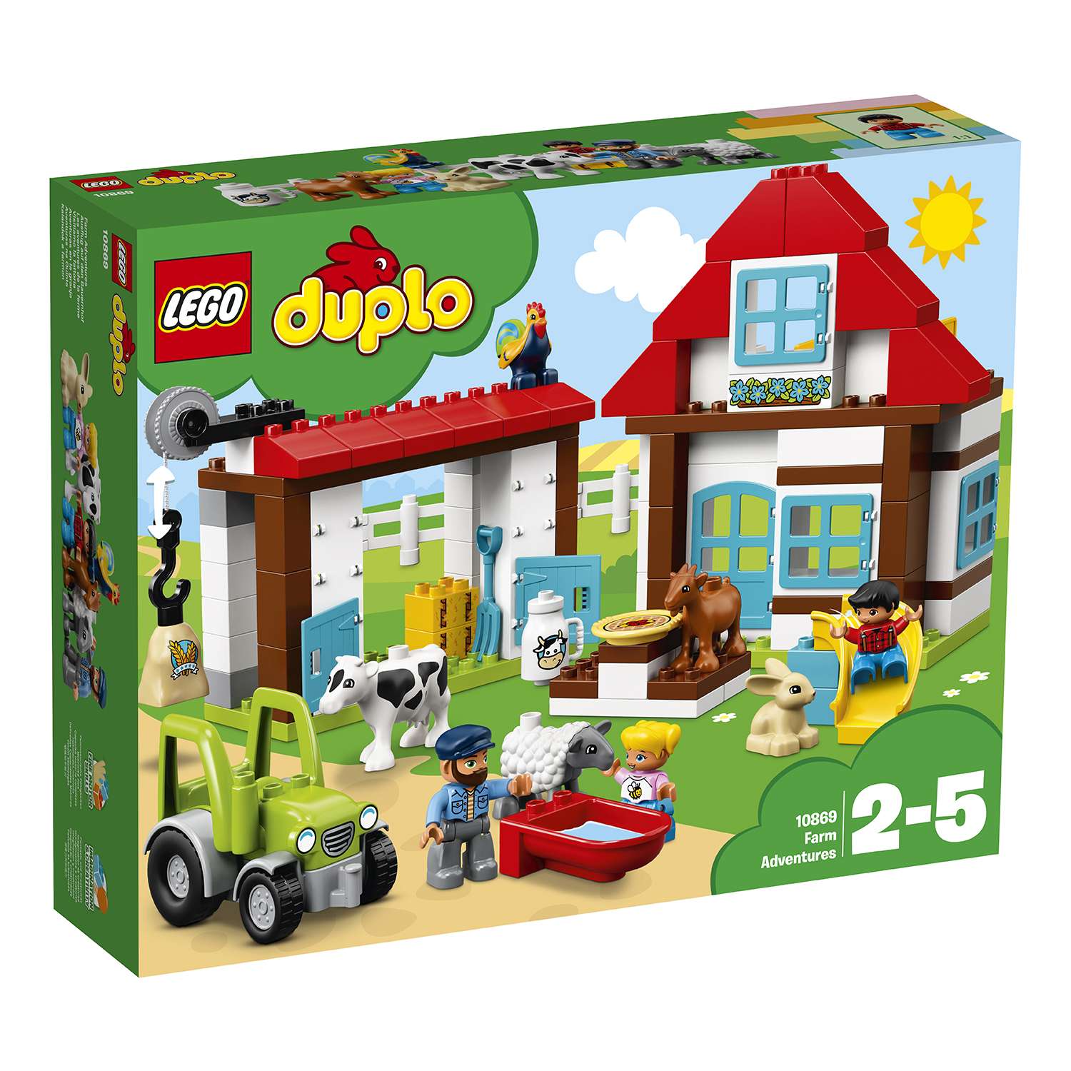 Конструктор LEGO День на ферме DUPLO Town (10869) - фото 2