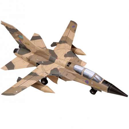 Сборная модель Умная бумага Авиация Истребитель Tornado песочный 189-02
