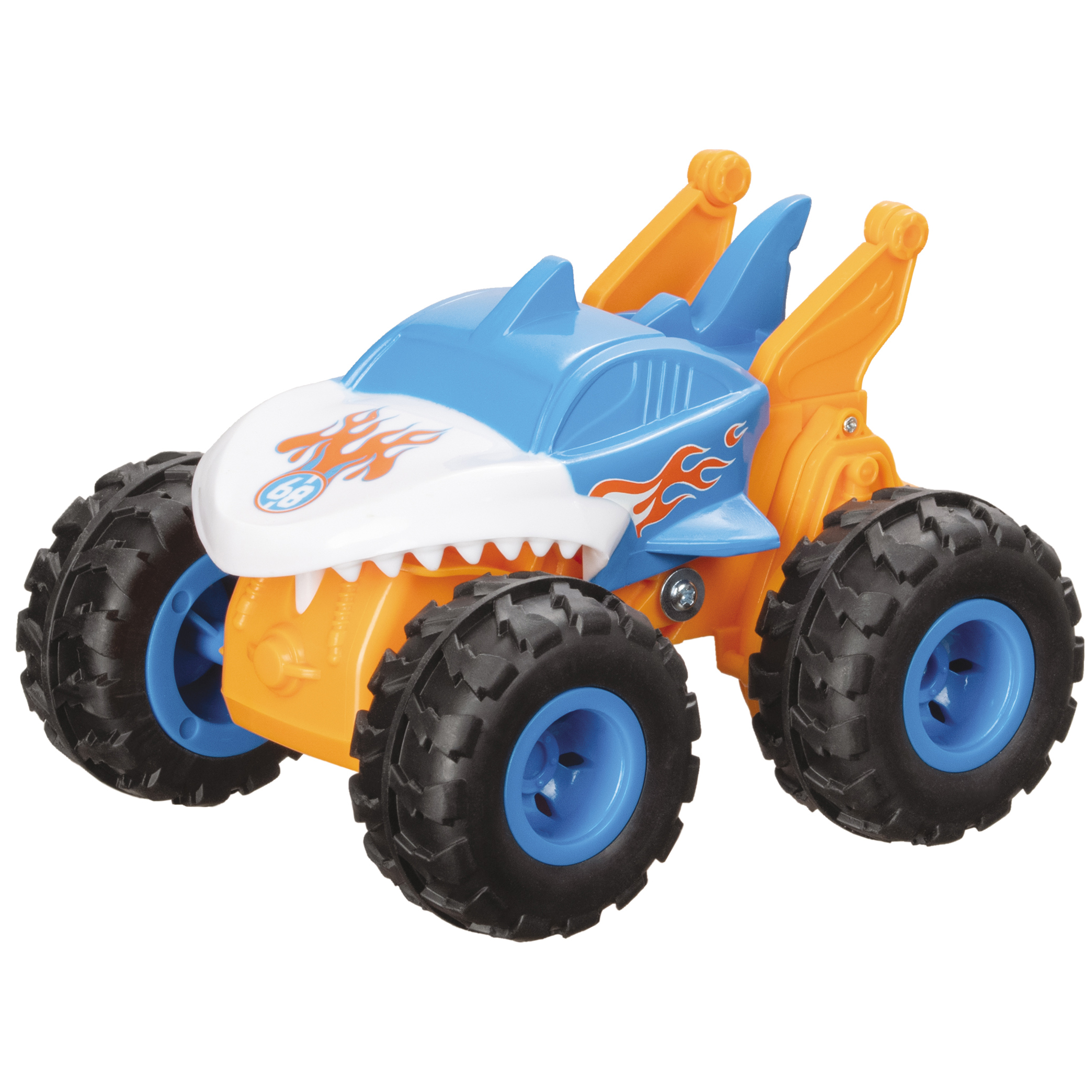 Машина Hot Wheels РУ Monster Trucks Shark Wreak 63650 купить по цене 199 ₽  в интернет-магазине Детский мир