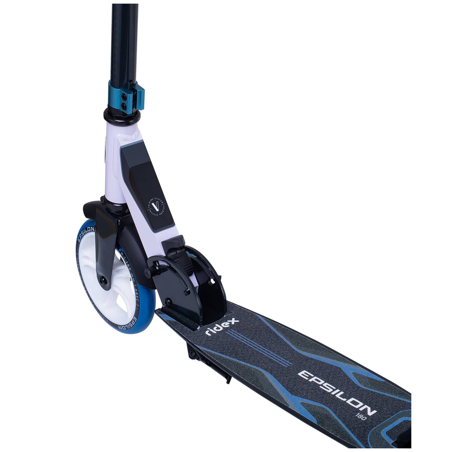 Самокат RIDEX двухколесный Scooter 2 wheels Epsilon 180 blue - фото 5