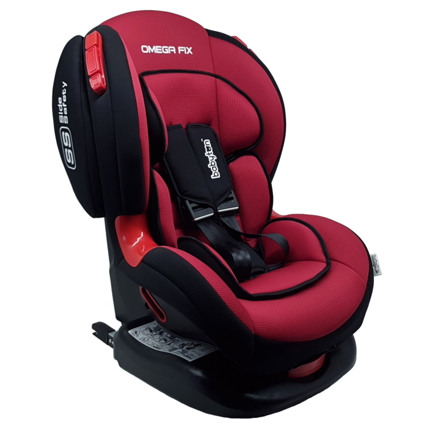 Автокресло Babyton Babyton Omega Fix Ruby - фото 14