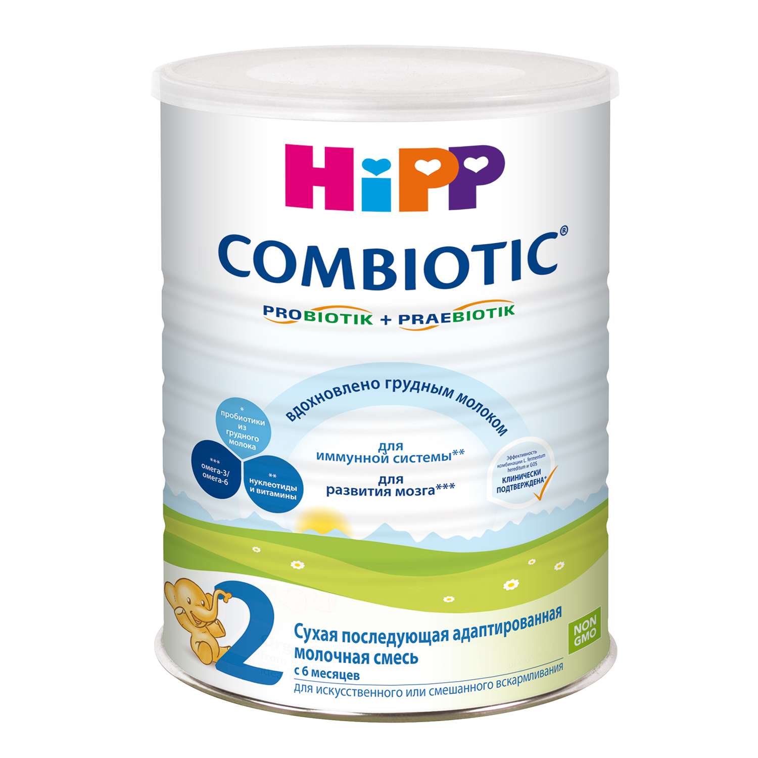 Смесь Hipp Combiotic 2 800г с 6месяцев - фото 1