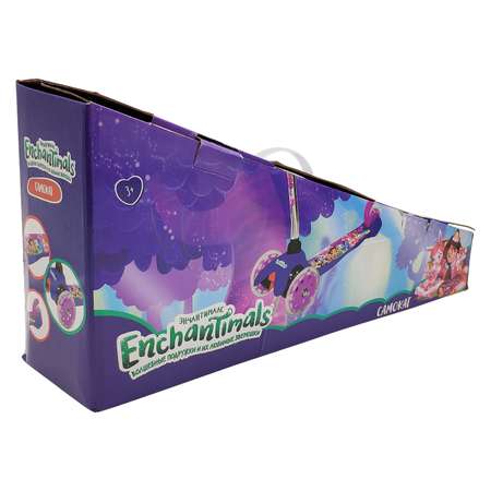 Самокат 1TOY Enchantimals 3 колесный Т15436Д