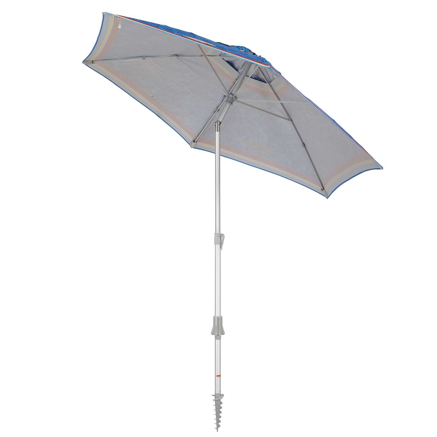 Зонт пляжный BABY STYLE большой с клапаном и наклоном 2.1 м - фото 4