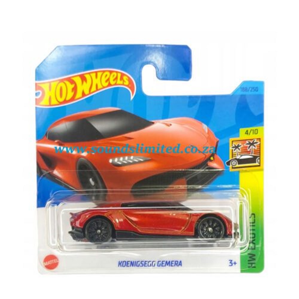 Автомобиль Hot Wheels Kdenigsegg Gemera 1:64 01015 - фото 1