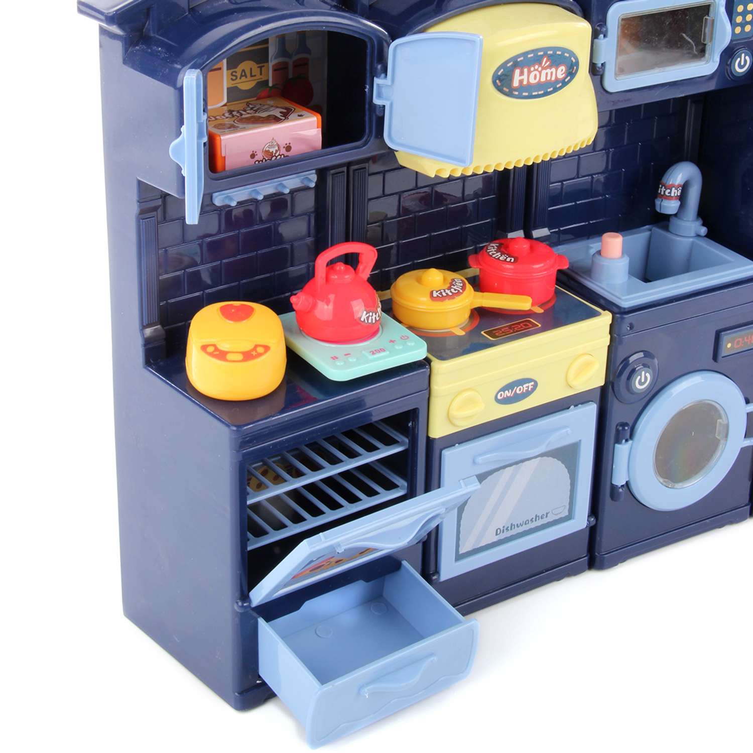 Детская кухня Veld Co Свет звуки вода кухонная посуда игрушечные продукты - фото 2