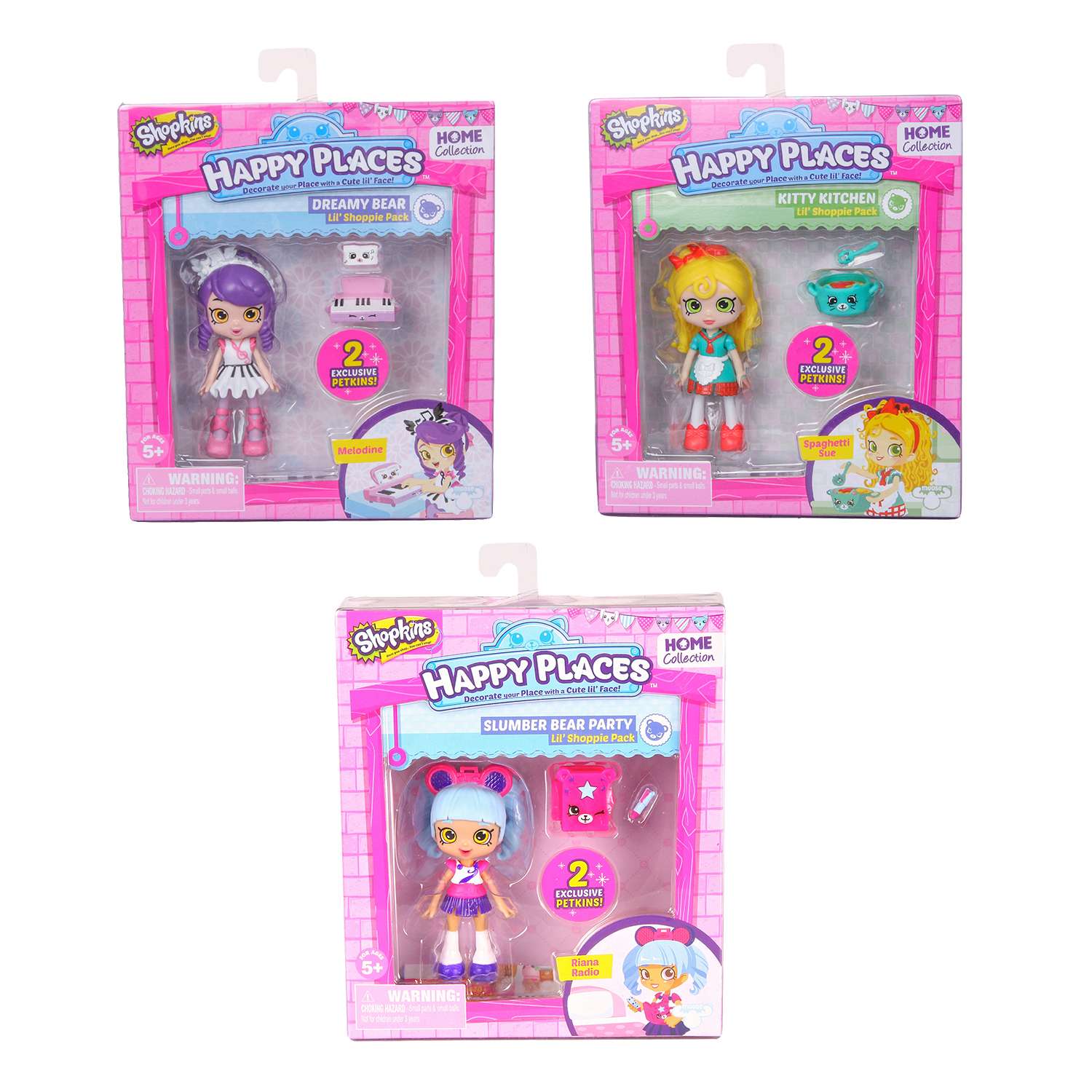 Набор с куклой Happy Places Shopkins Shoppie в ассортименте - фото 1