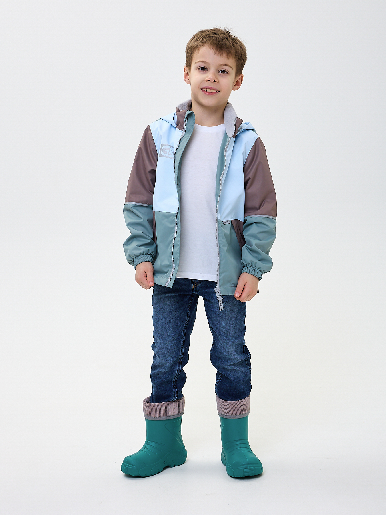 Ветровка GooDvinKids В10021-02/голубоймикс - фото 7
