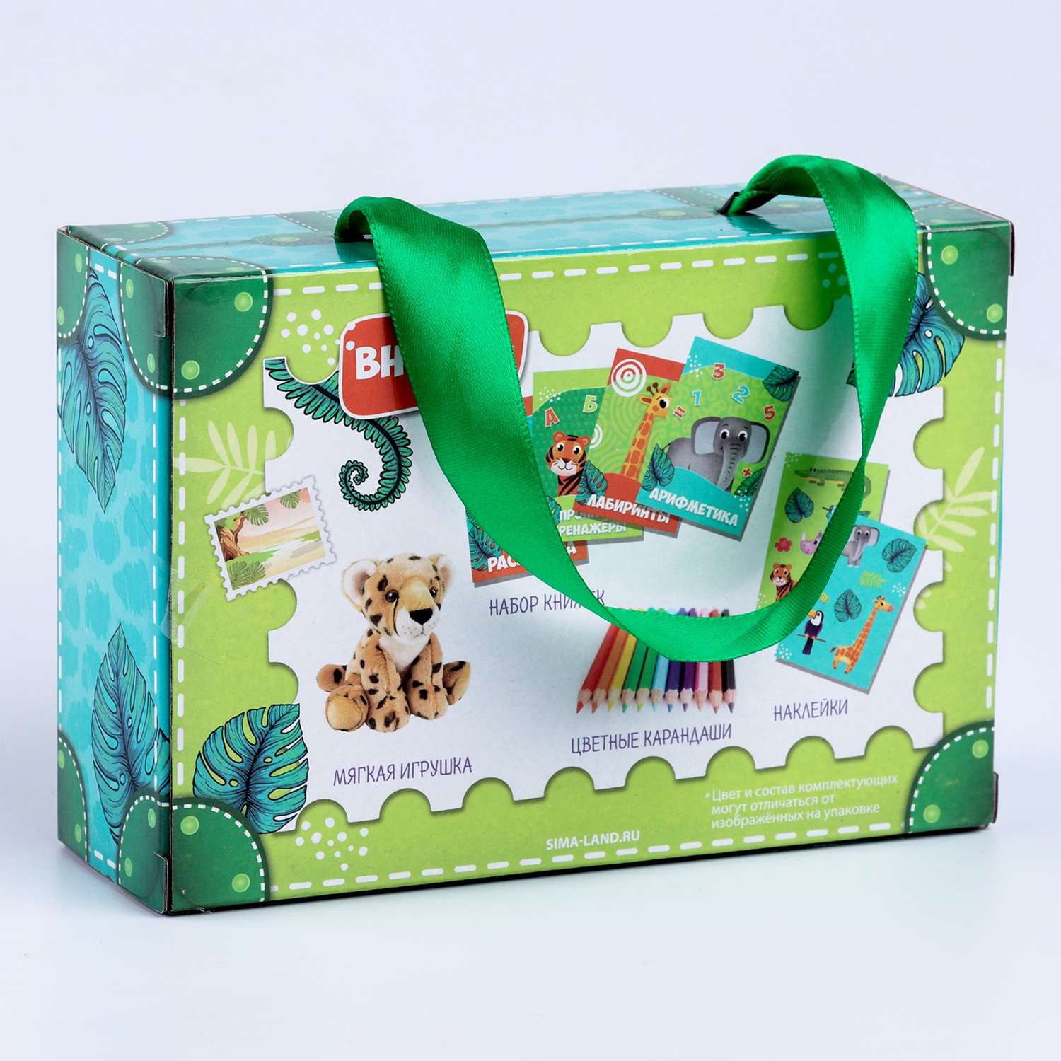 Набор Milo Toys с мягкой игрушкой «Джунгли» 8 предметов - фото 13
