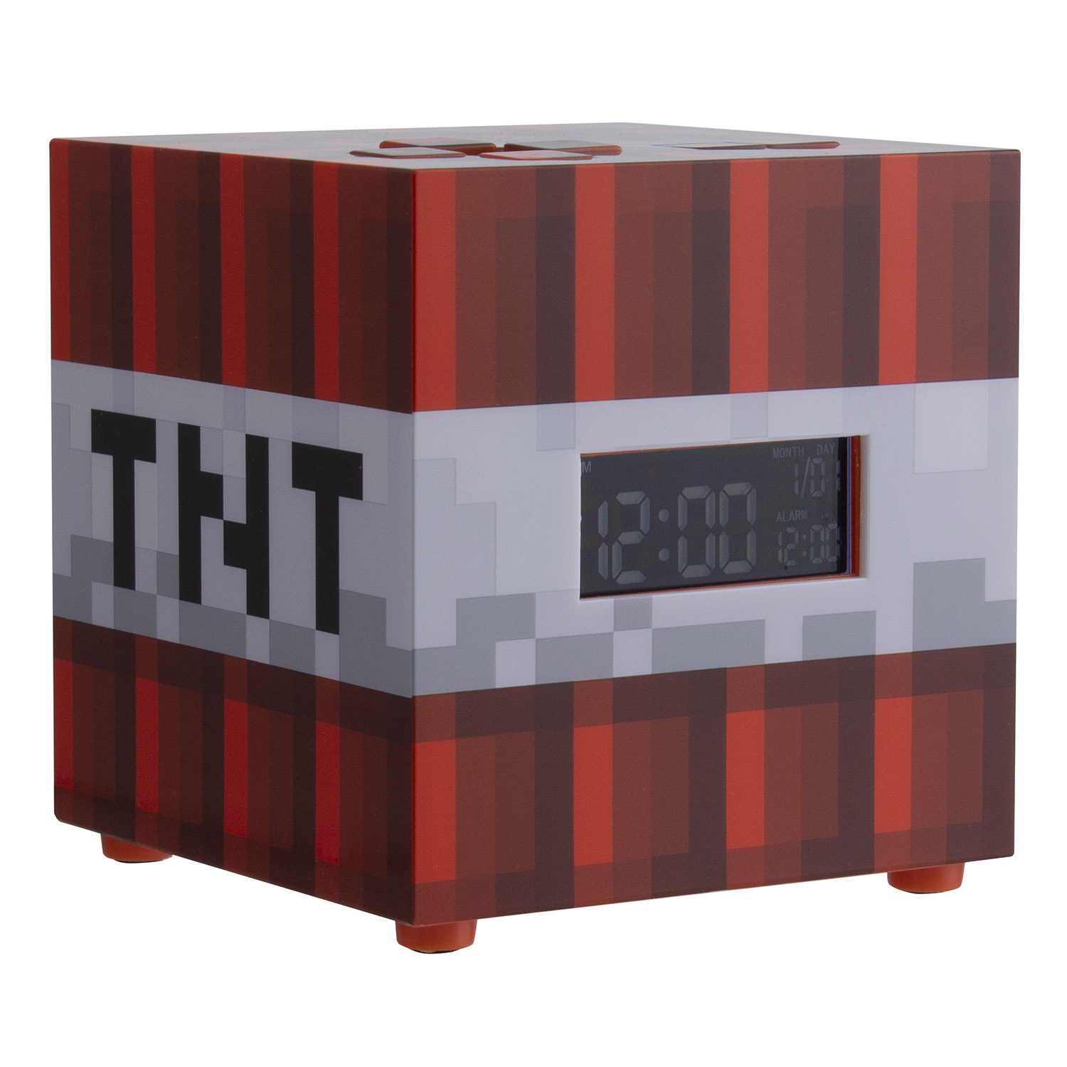 Будильник PALADONE Minecraft TNT Alarm Clock PP8007MCF купить по цене 3990  ₽ в интернет-магазине Детский мир