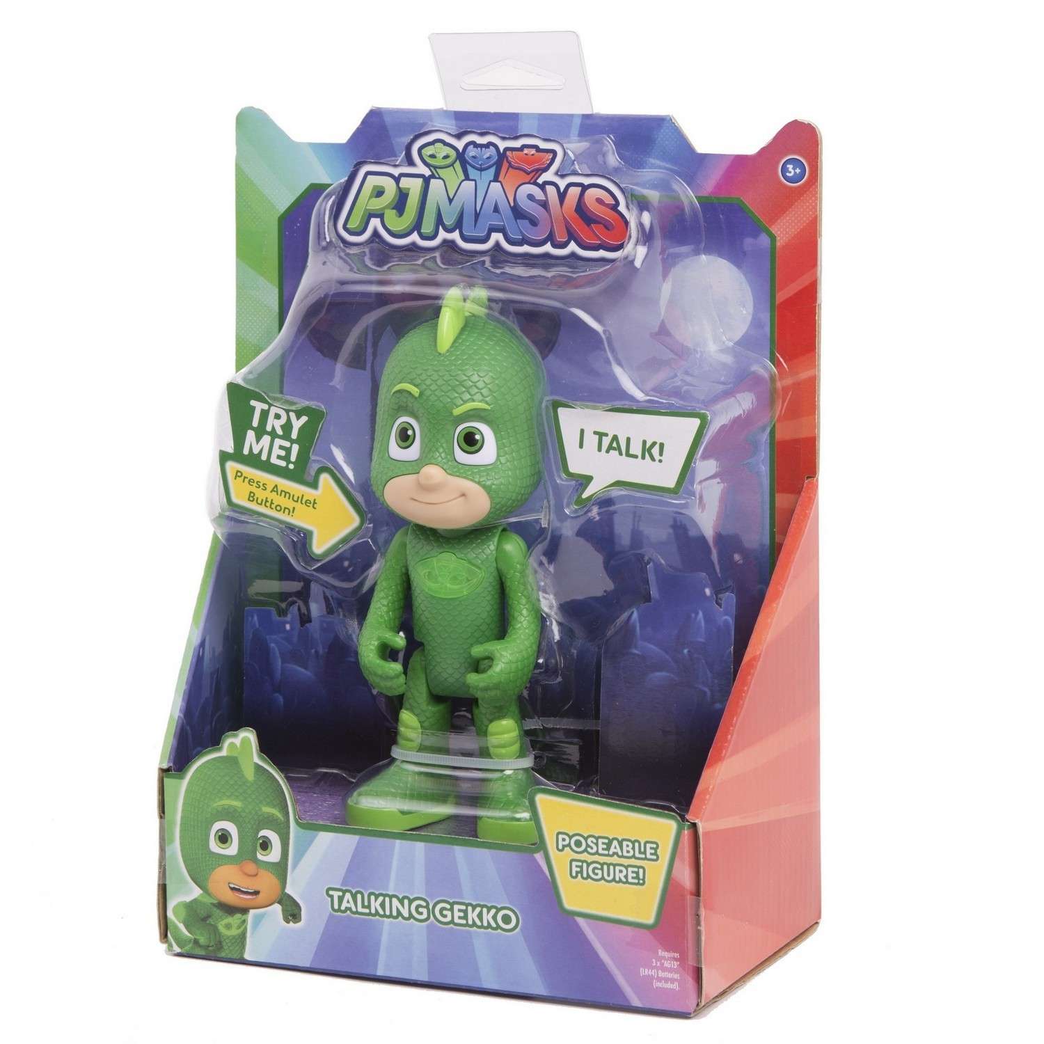 Фигурка PJ masks Гекко со световыми и звуковыми эффектами 15 см - фото 7