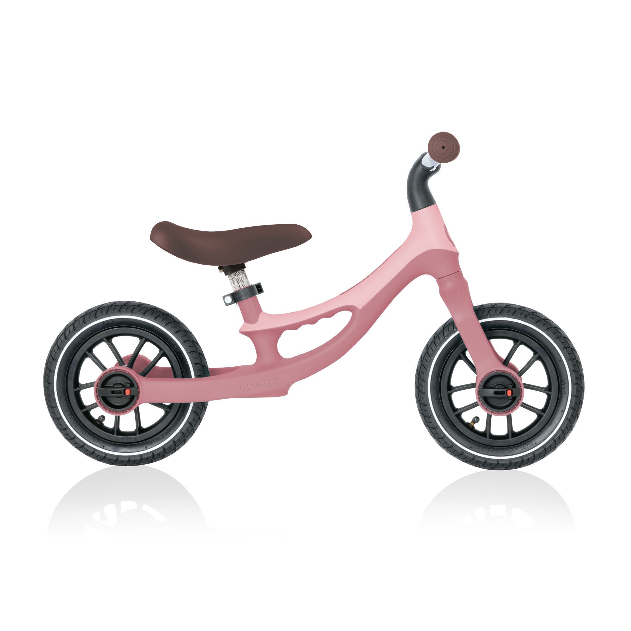 Беговел Globber Go Bike Elite Air светло-розовый - фото 2