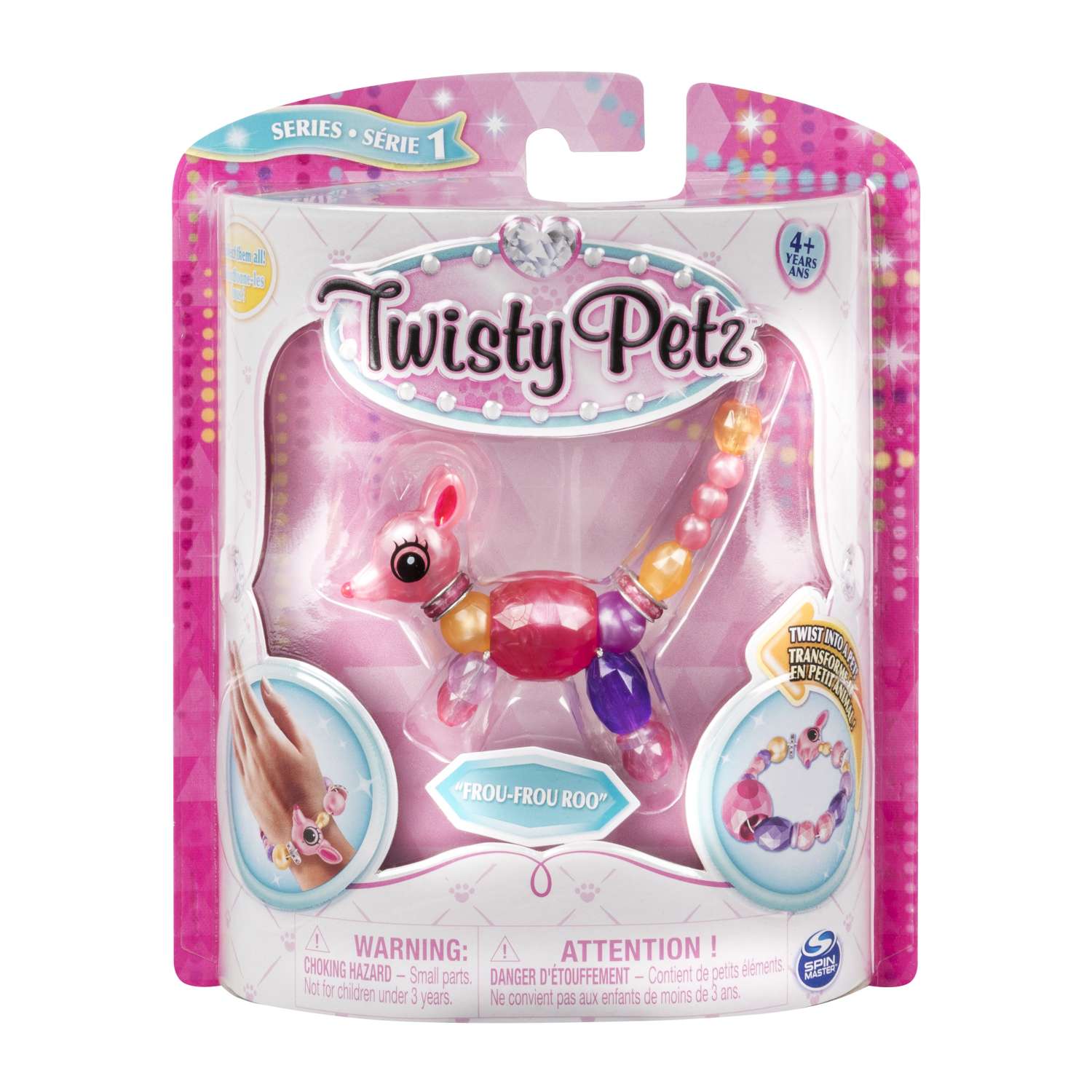 Набор Twisty Petz Фигурка-трансформер для создания браслетов Frou Frou Roo 6044770/20104531 - фото 1