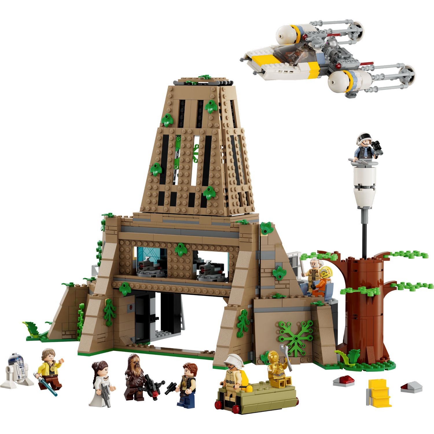 Конструктор LEGO Star Wars 75365 Yavin 4 Rebel Base, 1066 дет.