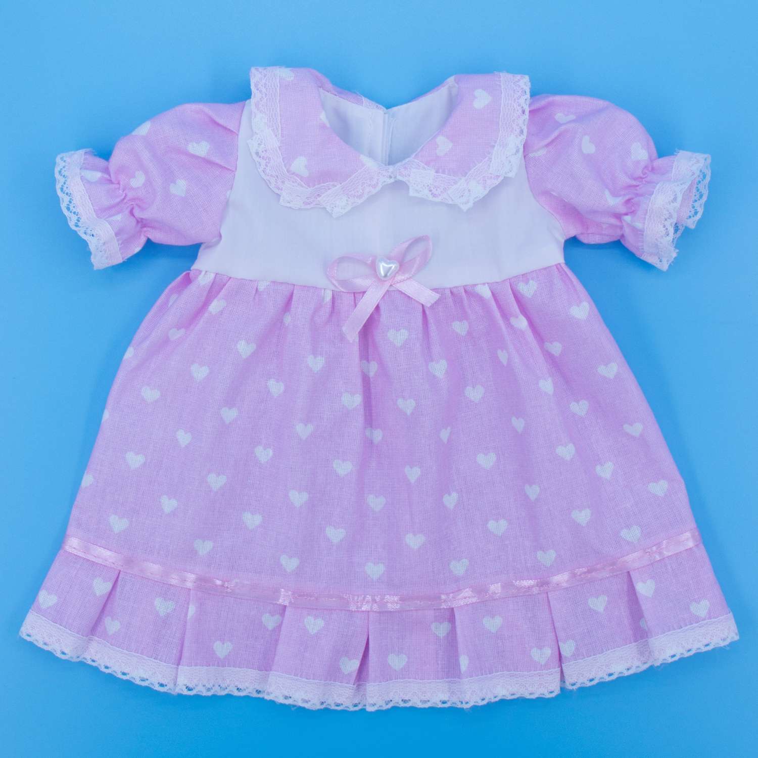 Платье нарядное Модница для пупса 43 см 6114 пастельно-розовый 6114пастельно-розовый - фото 2