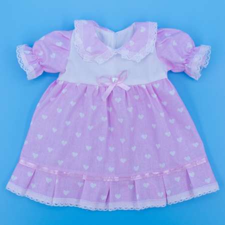 Платье нарядное Модница для пупса 43 см 6114 пастельно-розовый