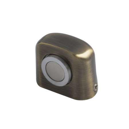 Ограничитель-стоппер дверной НОРА-М магнитный 802 старая бронза