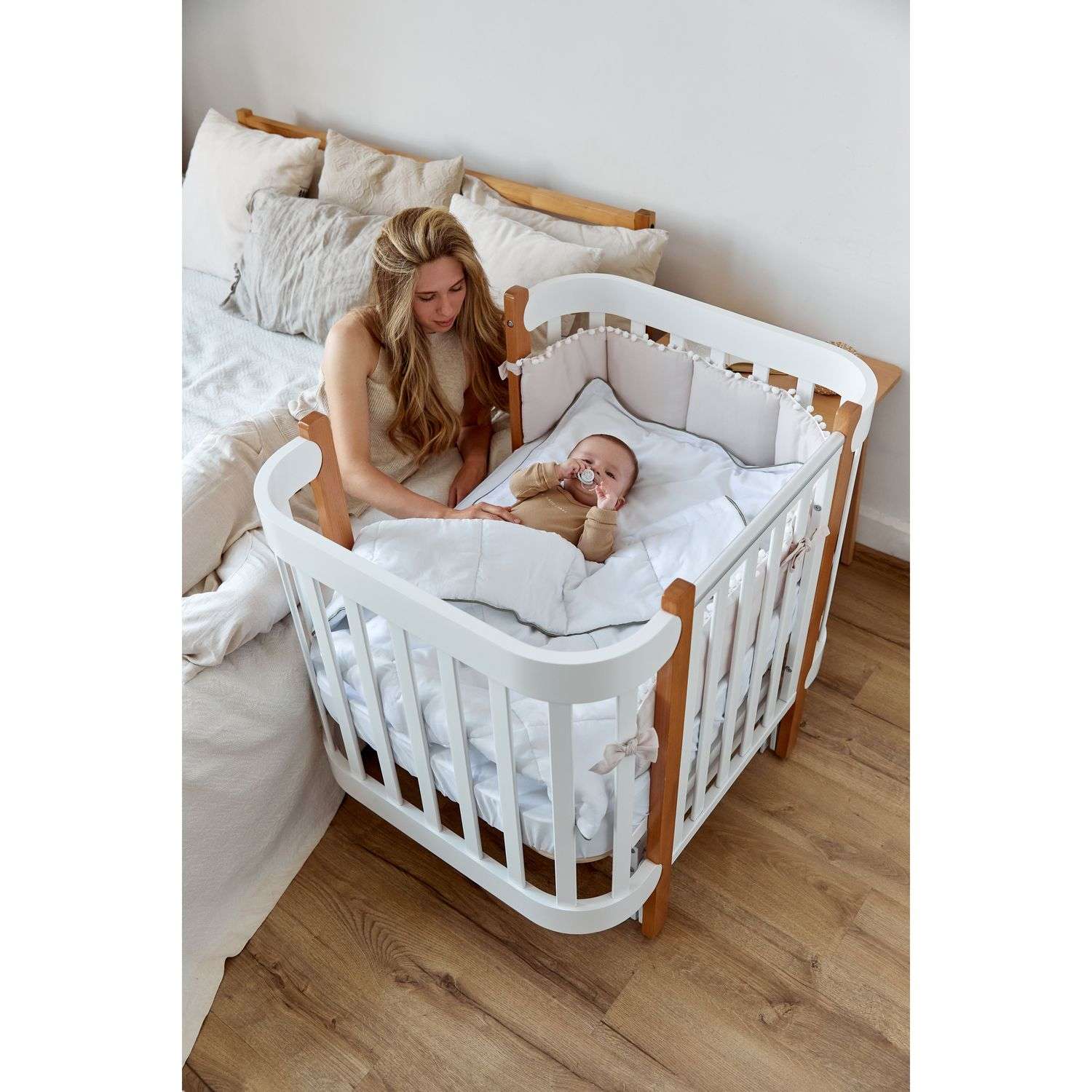 Кроватка для новорожденных Happy Baby Mommy Lux - фото 19