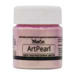 Краска WizzArt акриловая с перламутровым блеском для живописи росписи ArtPearl хамелеон розовый 40 мл