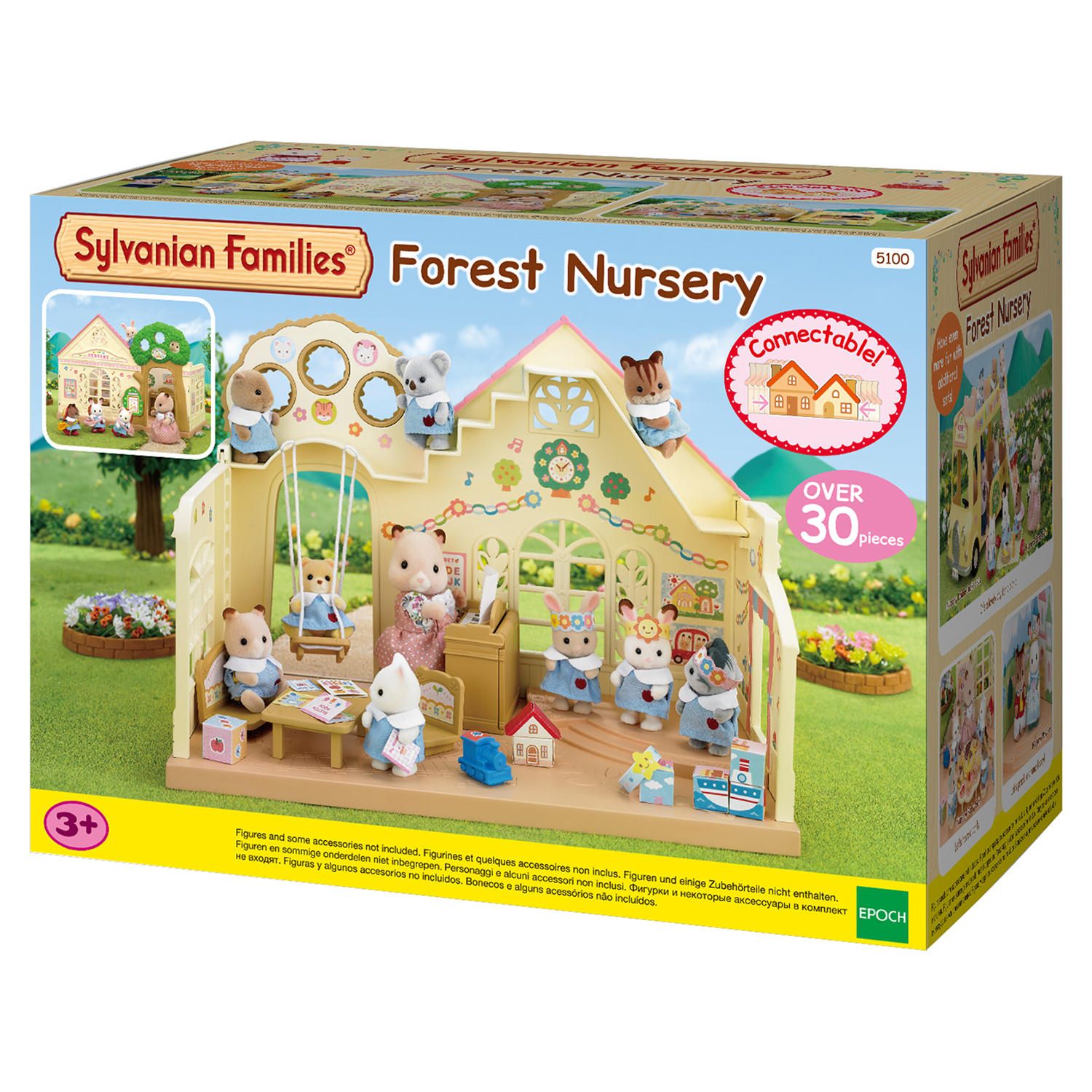 Набор Sylvanian Families Лесной детский сад 5100 купить по цене 699 ₽ в  интернет-магазине Детский мир