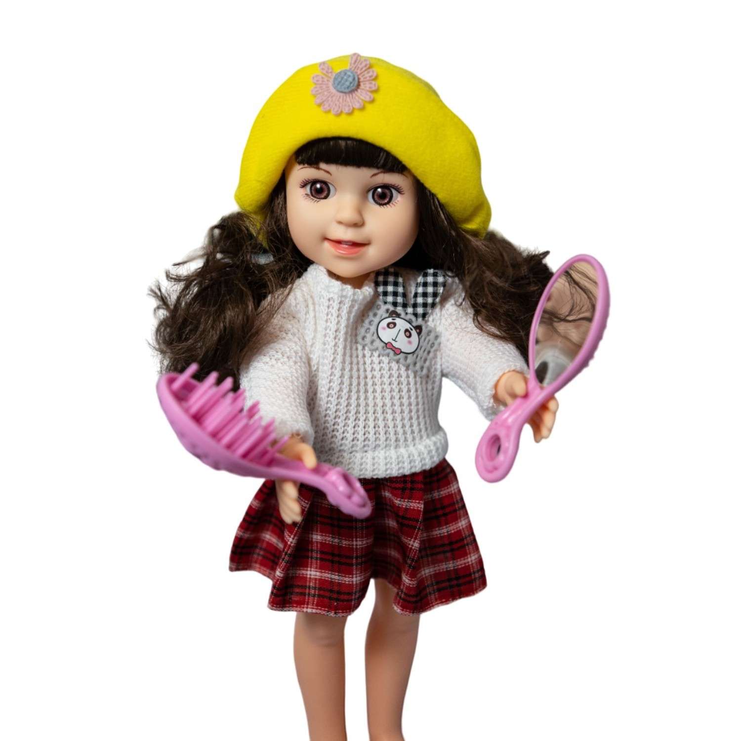 Кукла для девочек Valori Музыкальная и с аксессуарами EPT664817-желтый - фото 2