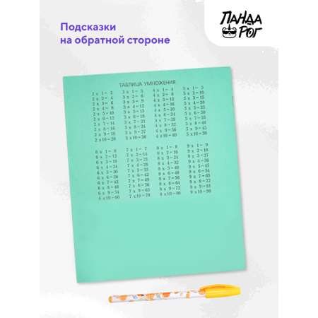 Набор тетрадей школьных ПАНДАРОГ А5 24 листов офсет клетка 10шт