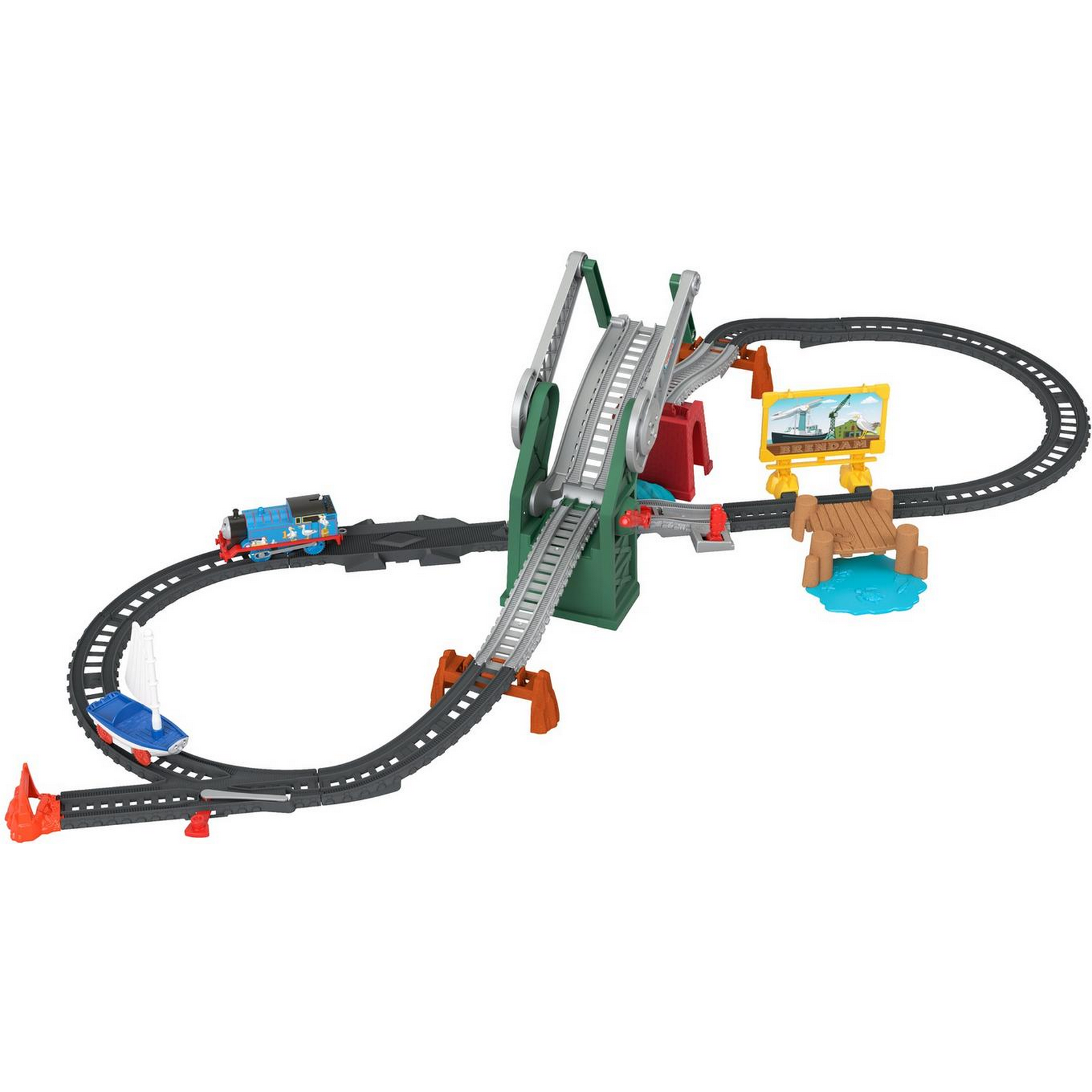 Набор игровой Thomas & Friends Железная дорога Разведение моста GWX09 - фото 1