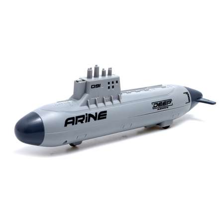 Игровой набор Sima-Land «Подводная лодка» стреляет ракетами подвижные элементы цвет светло-серый