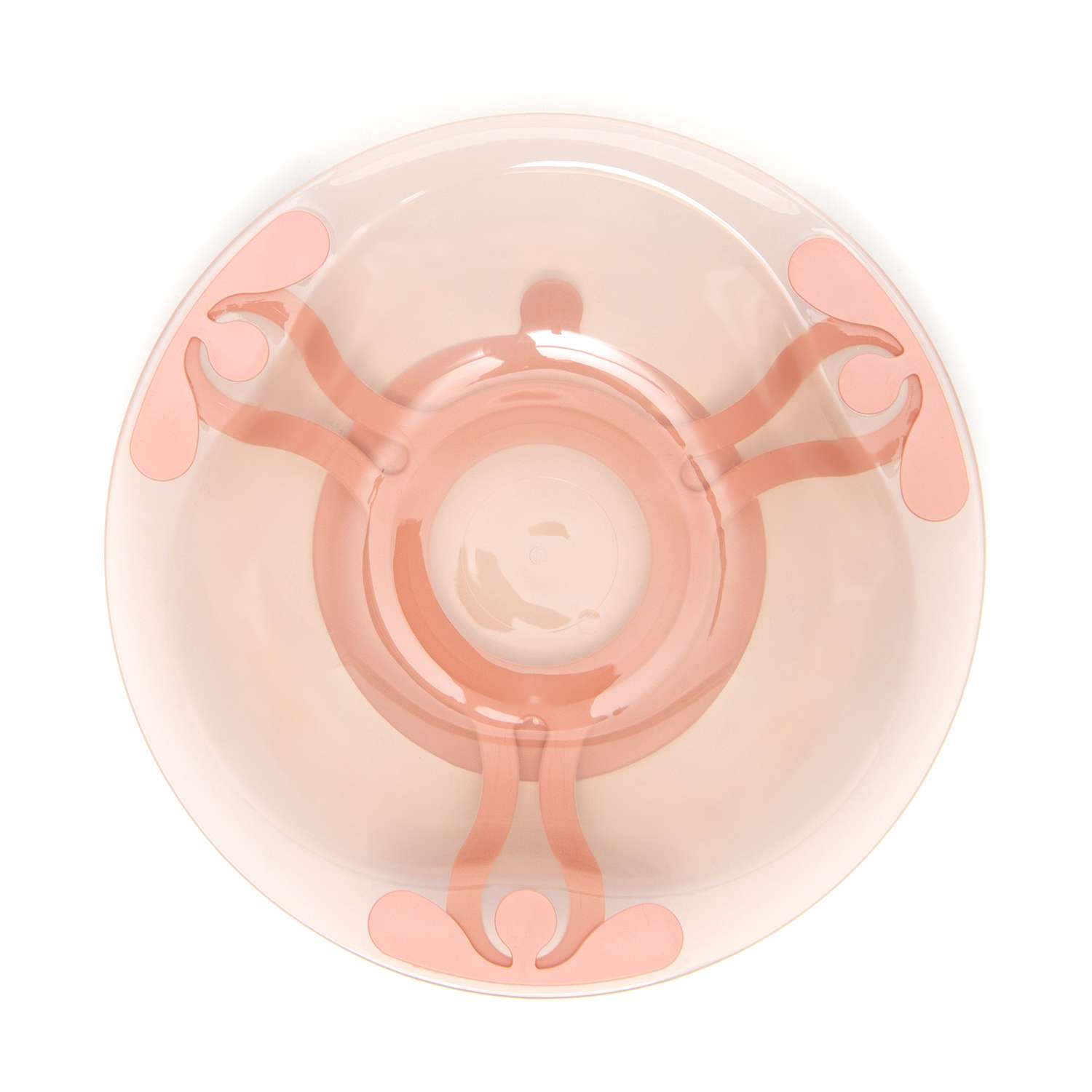 Тарелка BabyGo плоская на присоске 400мл Розовая - фото 5