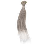 Трессы - волосы для кукол Совушка прямые двухцветные Элит № 27 100 см 27 см