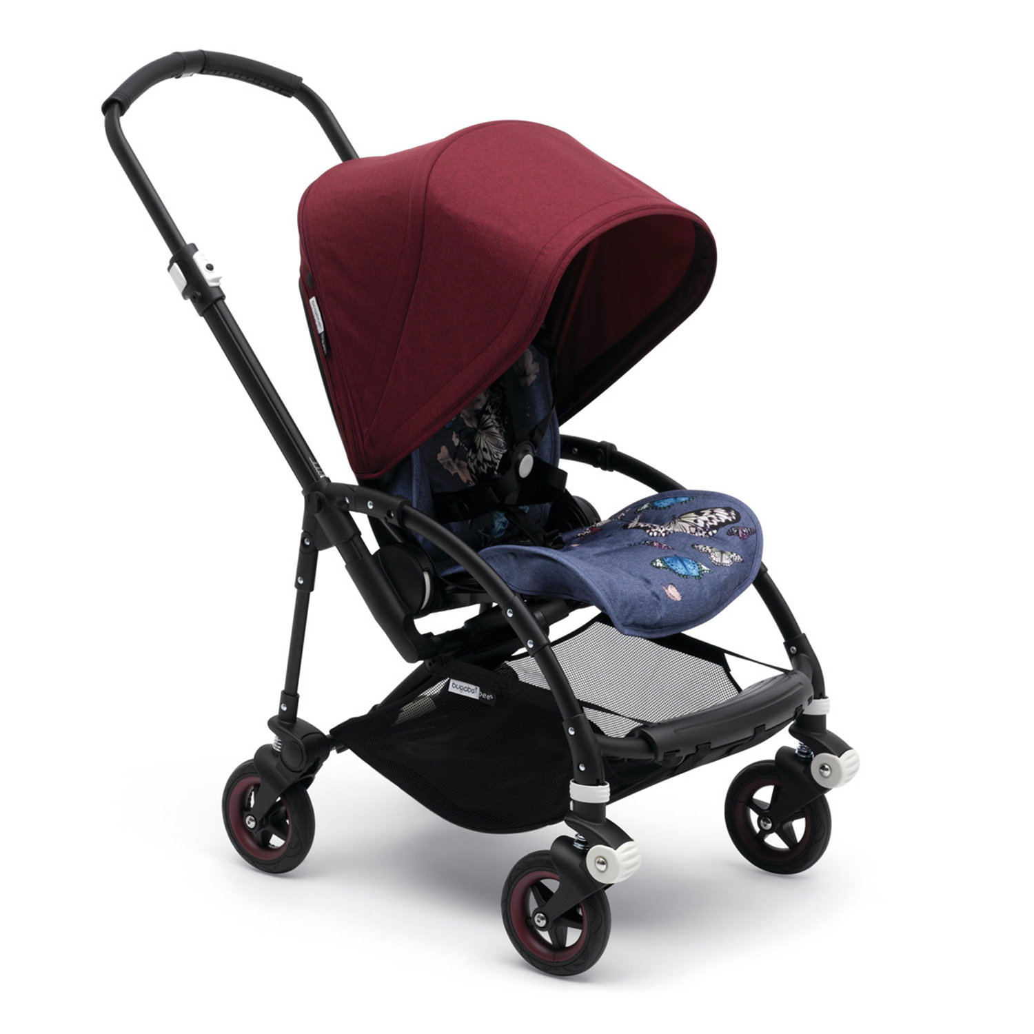 Коляска прогулочная Bugaboo Bee 5 base (без текстиля) Black - фото 3