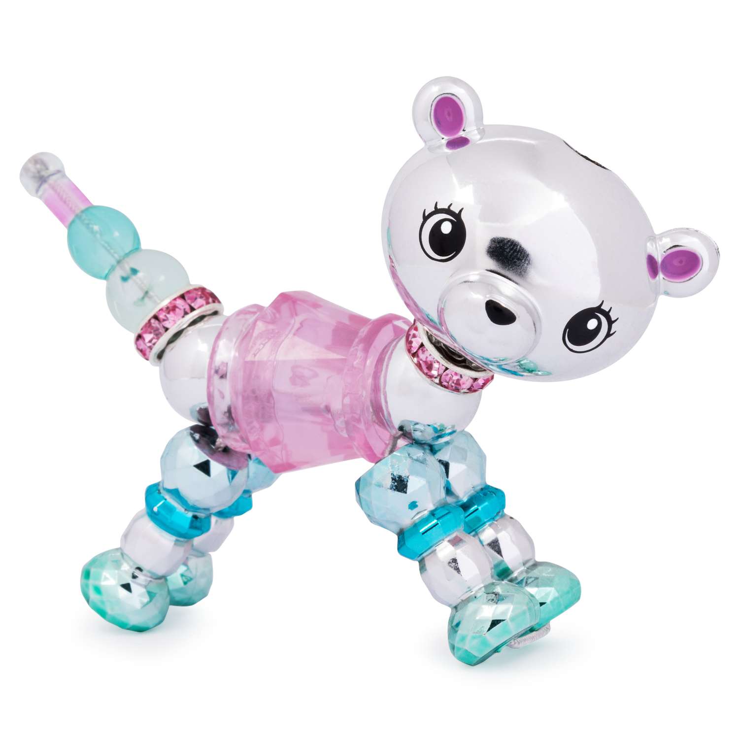 Набор Twisty Petz Фигурка-трансформер для создания браслетов Pazzo Polar Bear 6044770/20116682 - фото 2