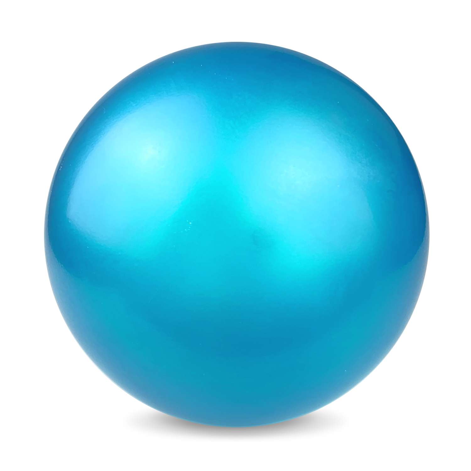 Мяч ПОЙМАЙ диаметр 230мм Радуга голубой - фото 1