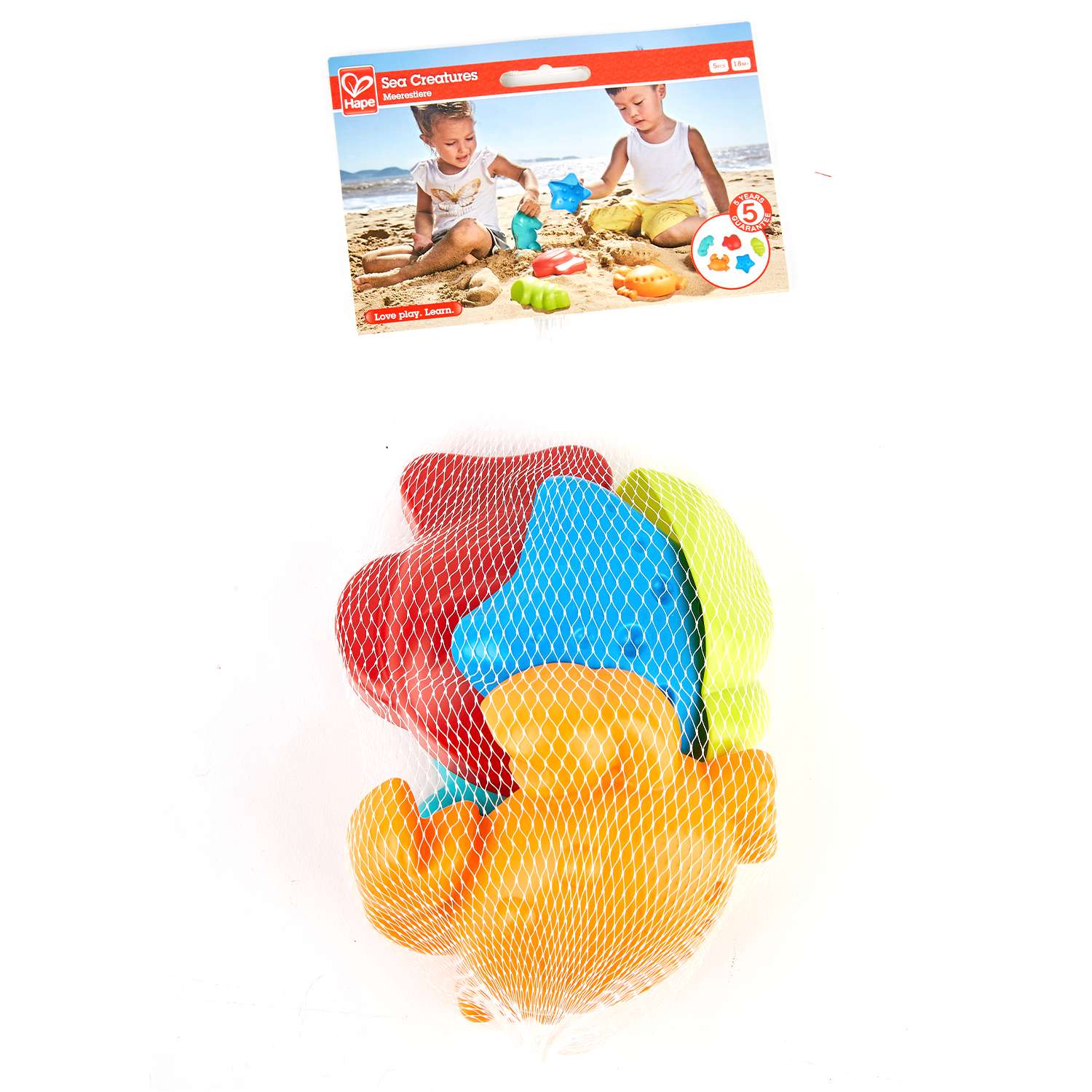 Игрушка для игры в песочнице Hape Морские создания - фото 5
