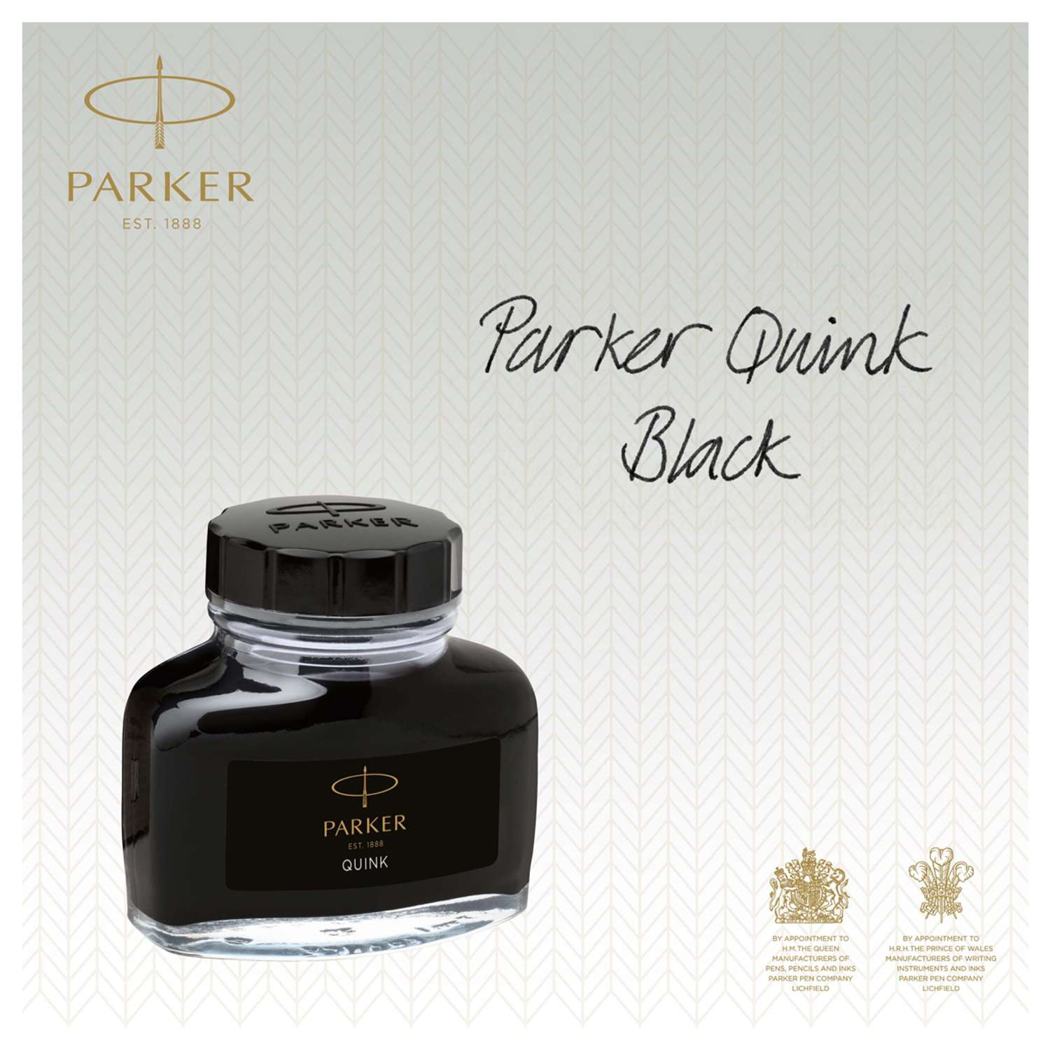 Чернила PARKER Bottle Quink черные 57мл - фото 3